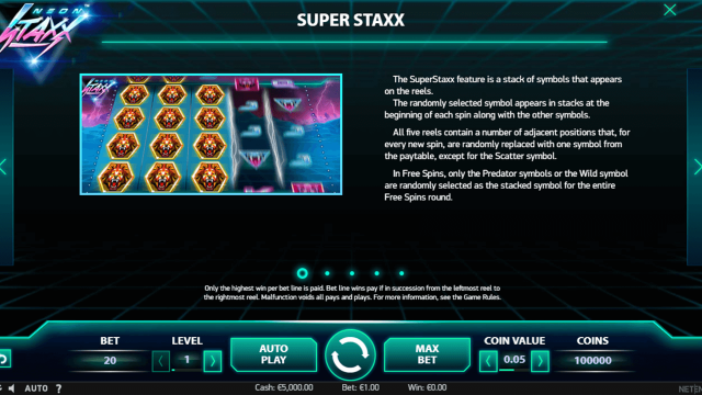 Neon Staxx - скриншот 1
