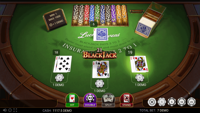 Blackjack Lucky Sevens - скриншот 8